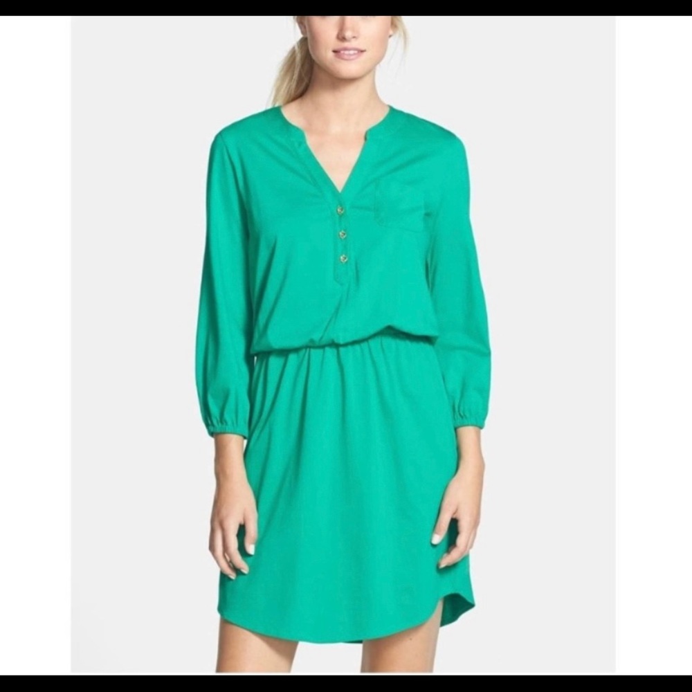 Lilly Pulitzer green dress size xsmall